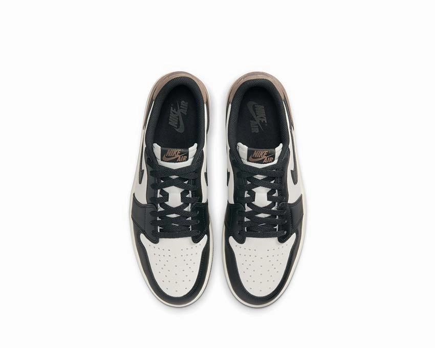Air Jordan 1 Low OG "Mocha" Vintage leather court sneakers