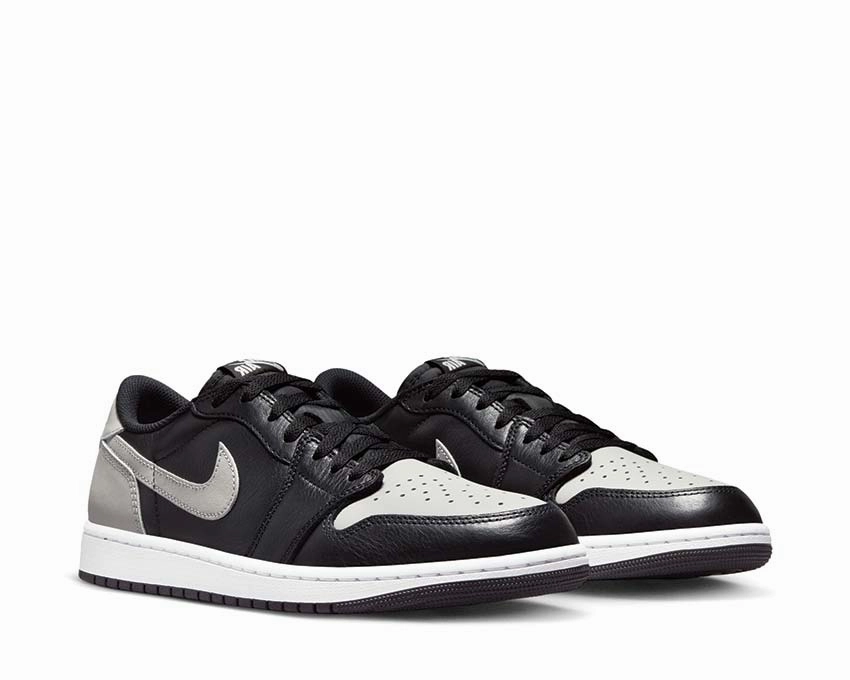 Air Jordan 1 Low OG "Shadow" Vintage leather court sneakers