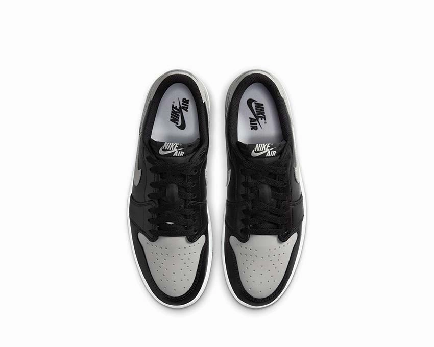 Air Jordan 1 Low OG "Shadow" Vintage leather court sneakers