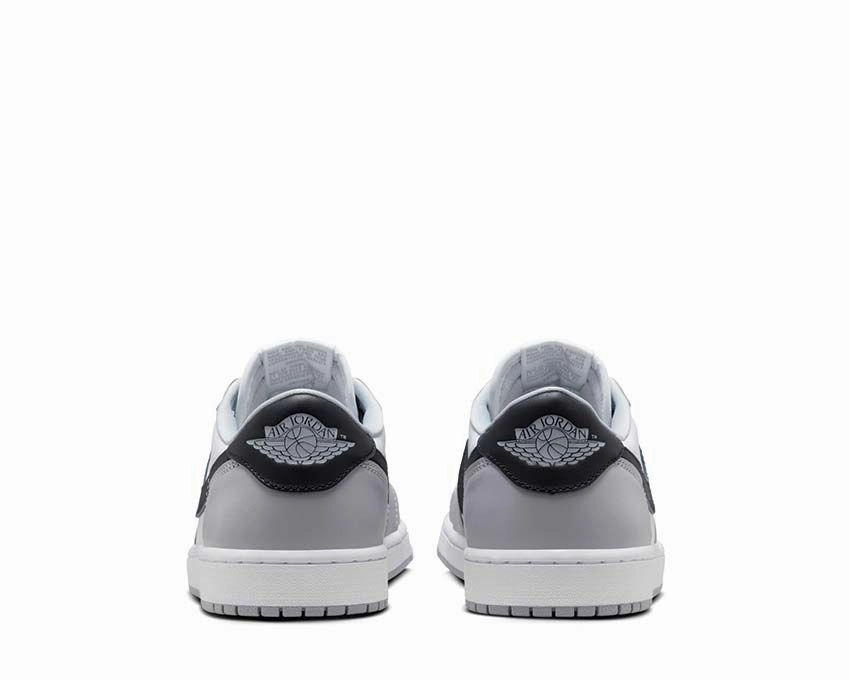 Air Jordan 1 Low OG "Wolf Grey" Vintage leather court sneakers