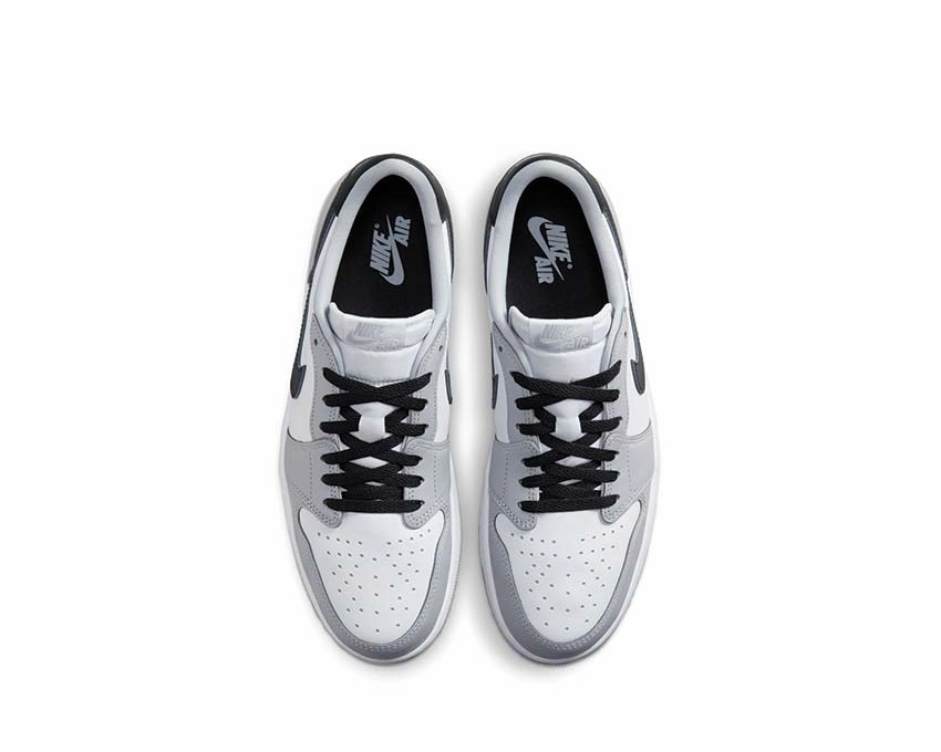 Air Jordan 1 Low OG "Wolf Grey" Vintage leather court sneakers