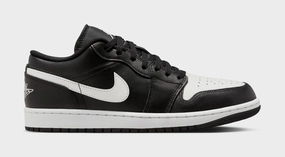 Air Jordan 1 Low Orca Mens Basketball Shoes (Black/White) Air Jordan 1 classic shoes for streetwear looks