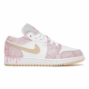 Air Jordan 1 Low Paint Drip Air Jordan 1 Low shoes with sleek lifestyle appeal