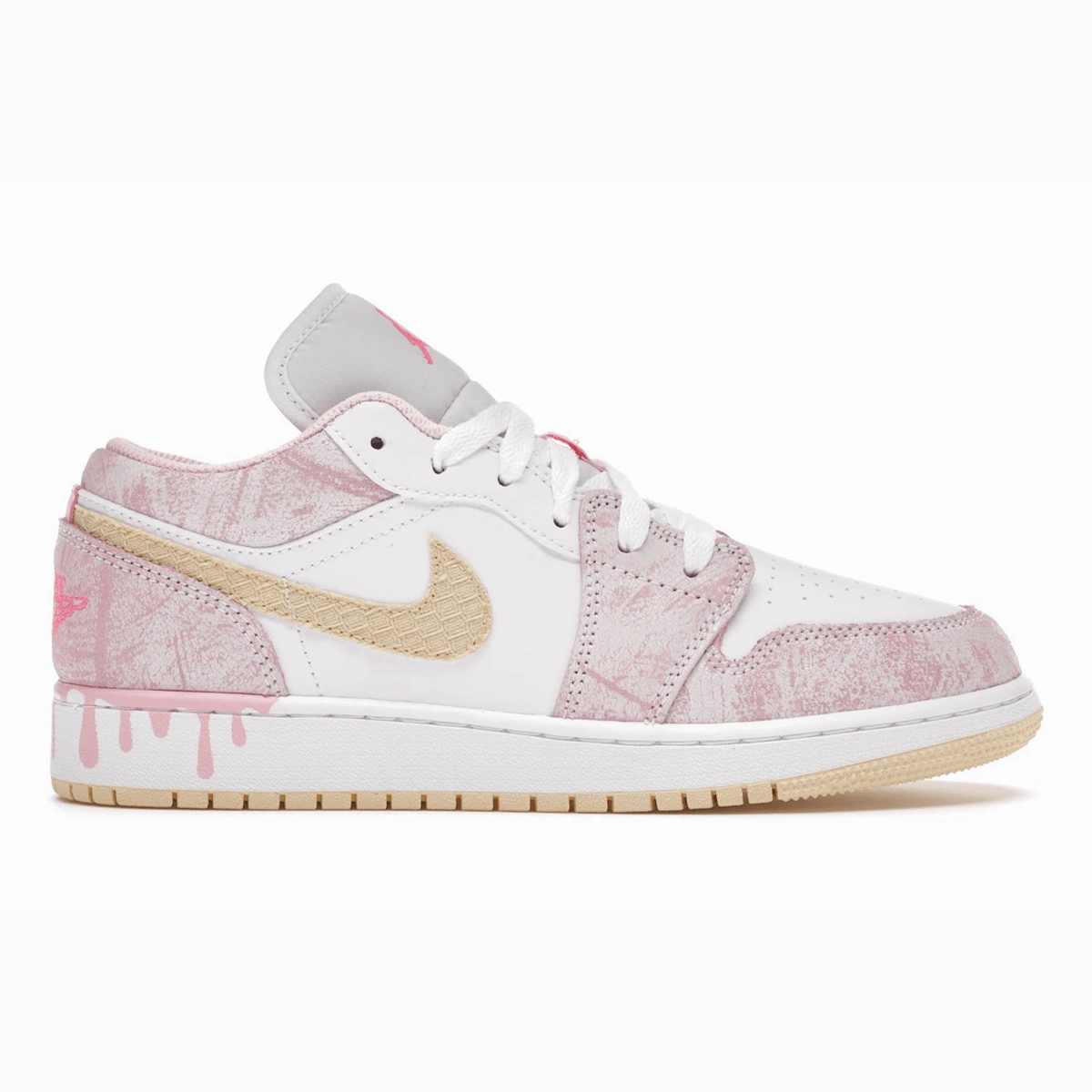 Air Jordan 1 Low Paint Drip Air Jordan 1 Low shoes with sleek lifestyle appeal