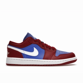 Air Jordan 1 Low Pomegranate Medium Blue Air Jordan 1 Low shoes with sleek lifestyle appeal