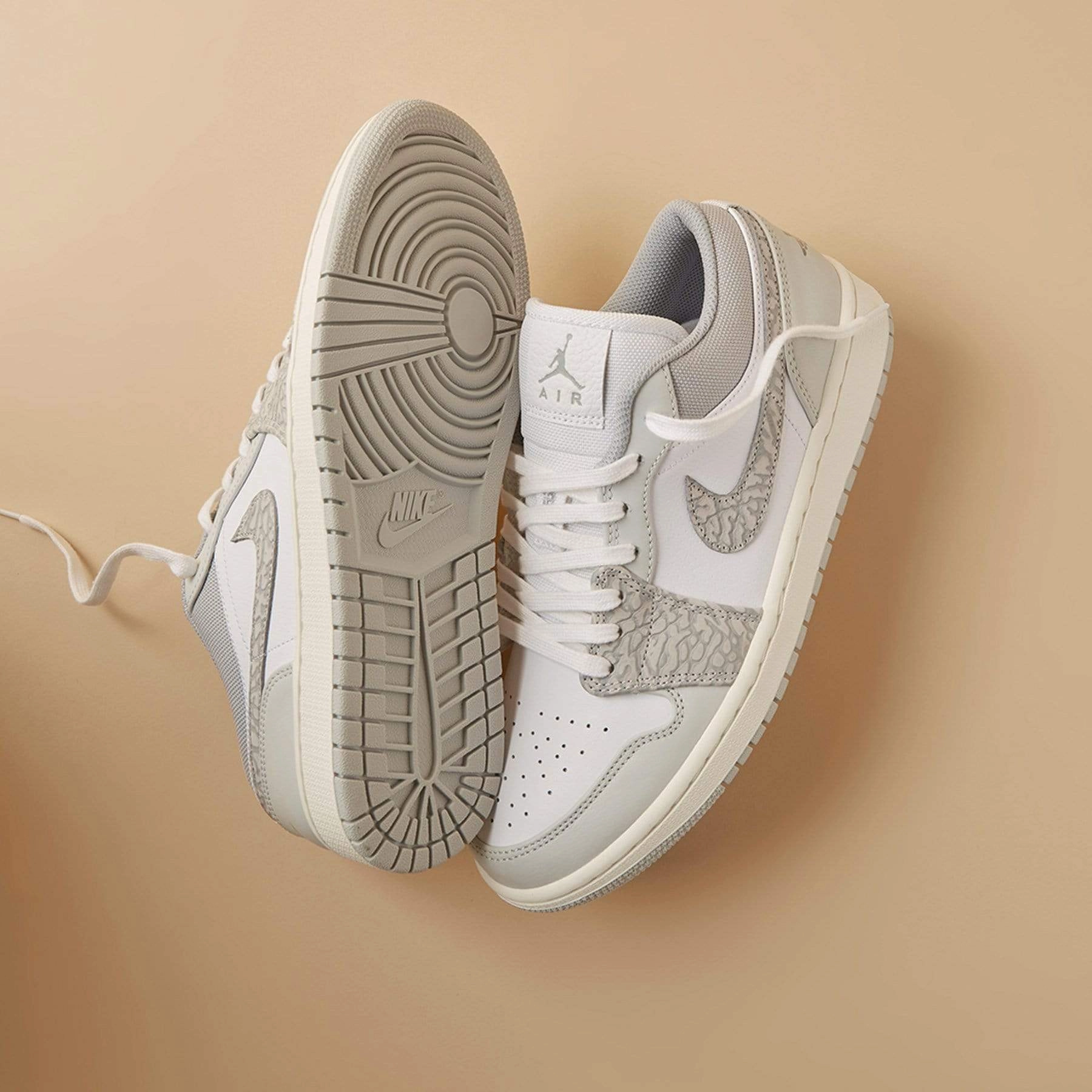 Air Jordan 1 Low Premium 'Elephant Print' Air Jordan 1 vintage style sneakers