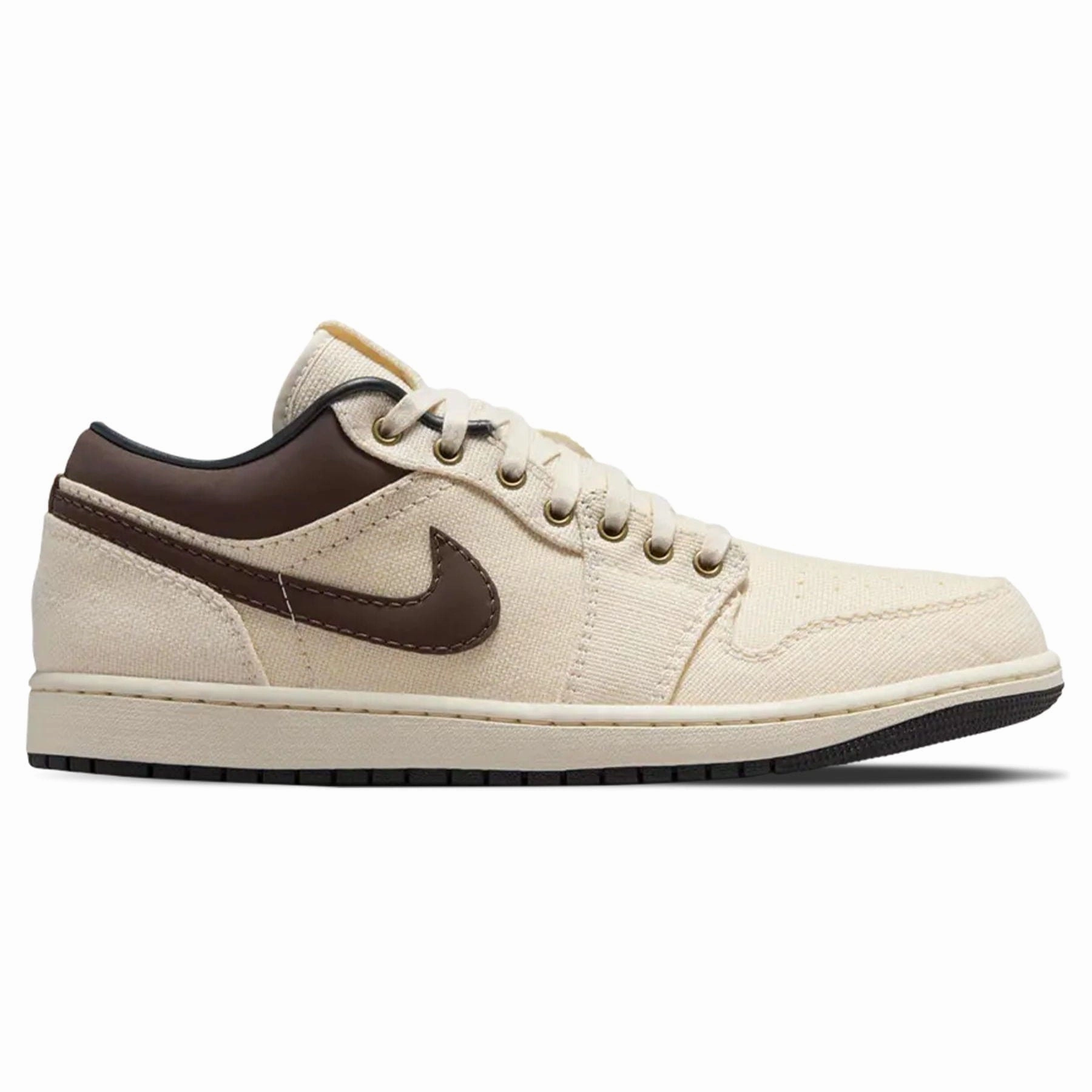 Air Jordan 1 Low Premium 'Ivory Baroque Brown' Air Jordan 1 classic sneakers