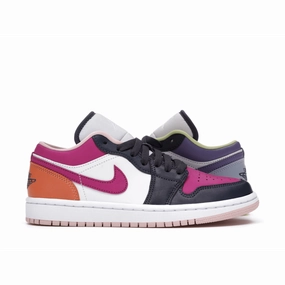 Air Jordan 1 Low Purple Magenta Air Jordan 1 Low shoes with sleek lifestyle appeal