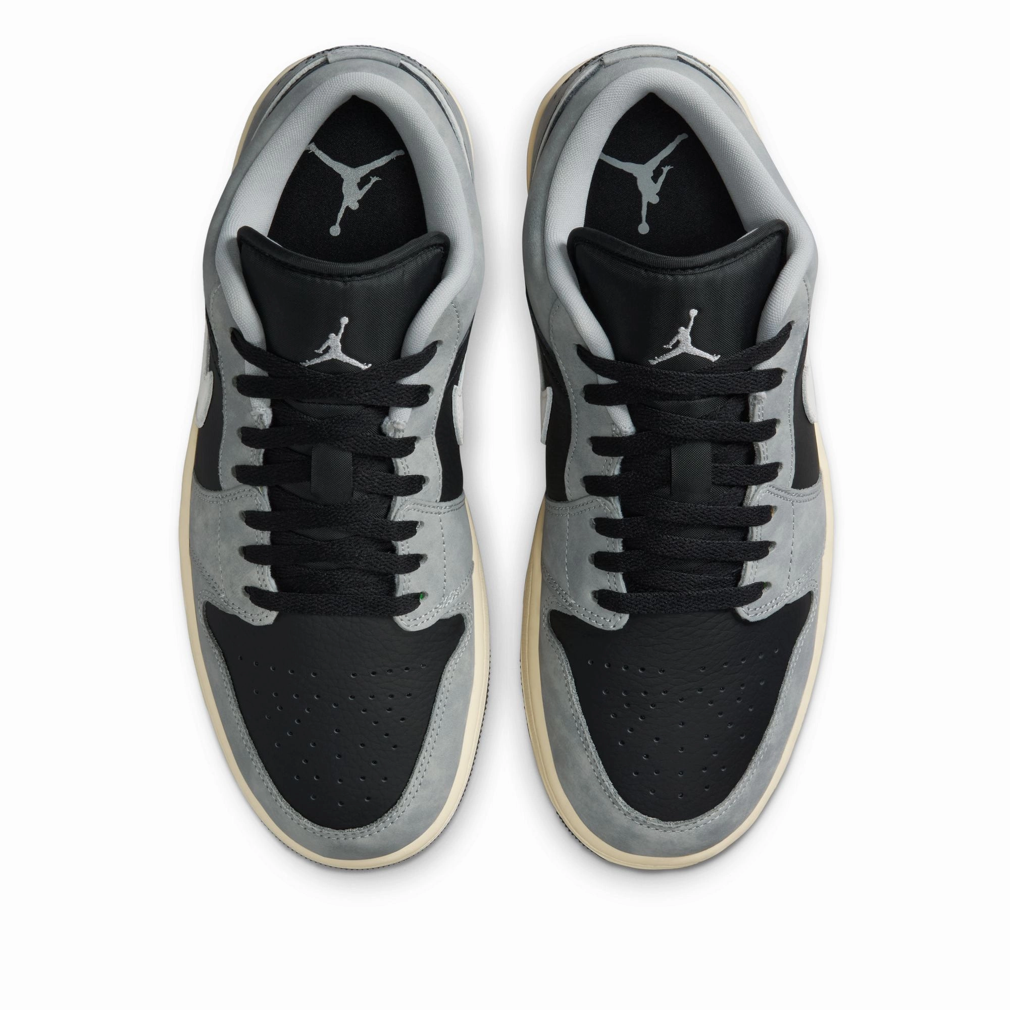 Air Jordan 1 Low SE - Light Smoke Grey/Black Air Jordan Basketball Shoes for Performance