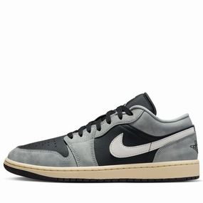 Air Jordan 1 Low SE - Light Smoke Grey/Black Air Jordan signature sneakers