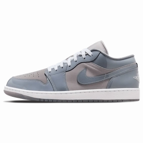 Air Jordan 1 Low SE 'Patent Cool Grey' Air Jordan 1 sneakers with heritage court style