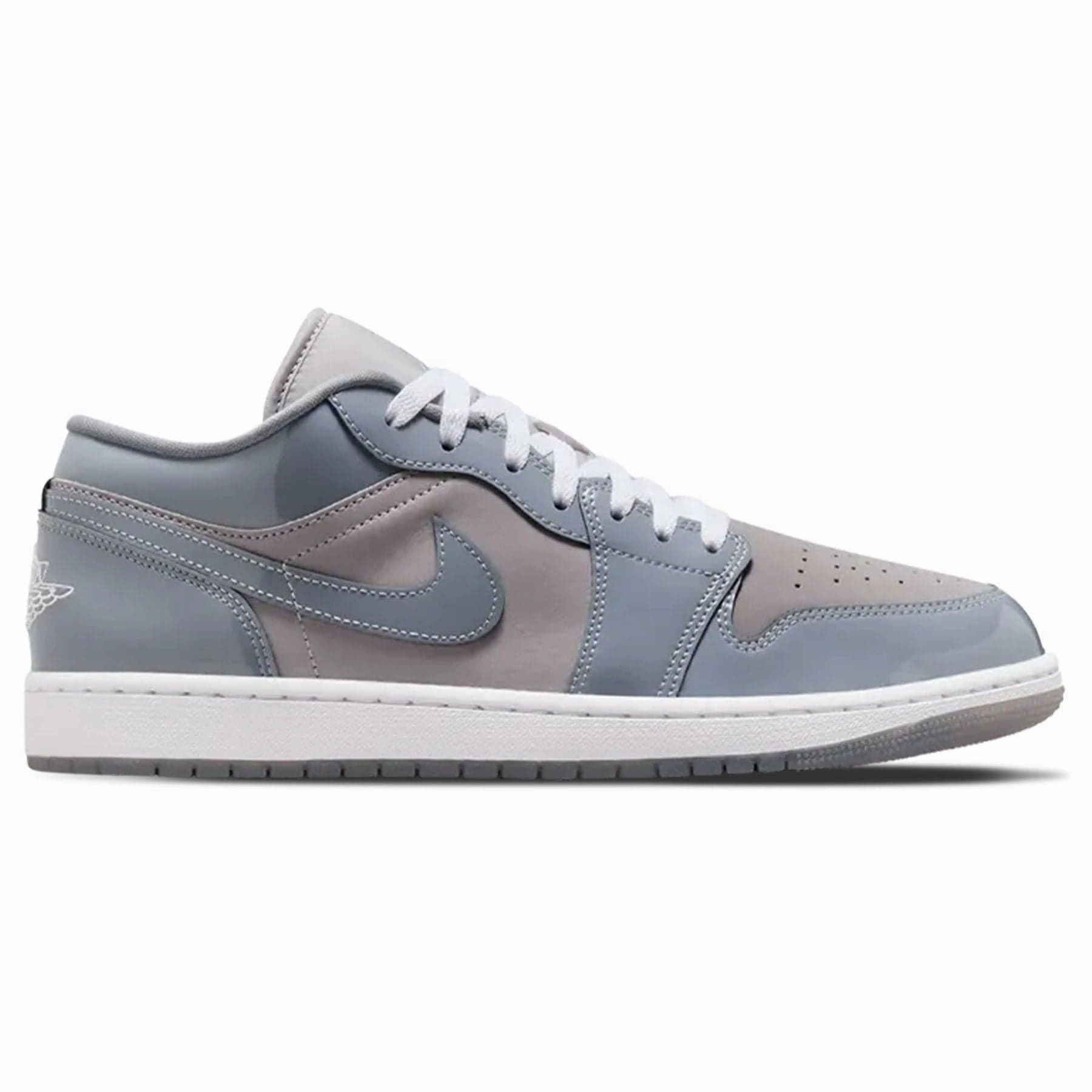 Air Jordan 1 Low SE 'Patent Cool Grey' Air Jordan 1 classic sneakers