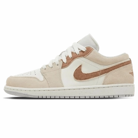 Air Jordan 1 Low SE 'Sail Archaeo Brown' Air Jordan 1 sneakers with heritage court style