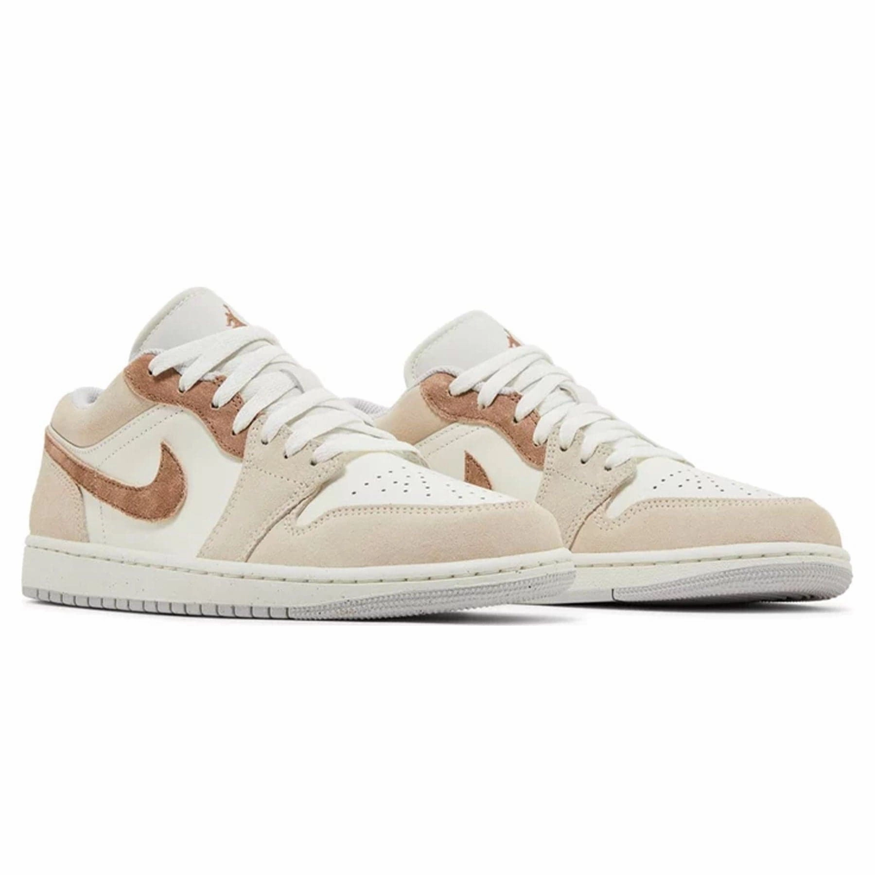 Air Jordan 1 Low SE 'Sail Archaeo Brown' Air Jordan 1 classic sneakers
