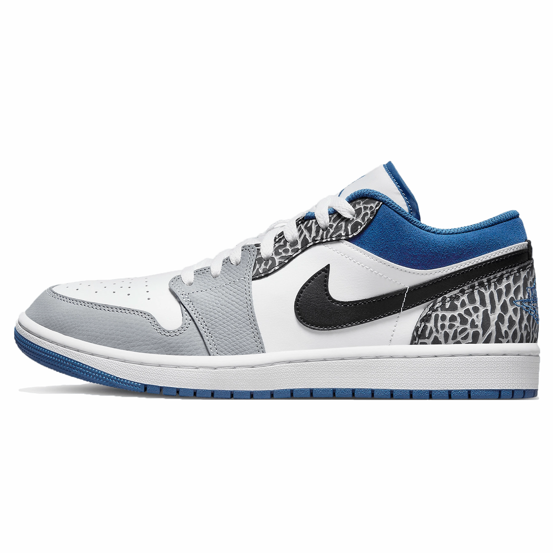 Air Jordan 1 Low SE 'True Blue' Air Jordan 1 sneakers with heritage court style