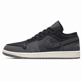 Air Jordan 1 Low SE Craft 'Inside Out - Black' Air Jordan 1 sneakers with heritage court style