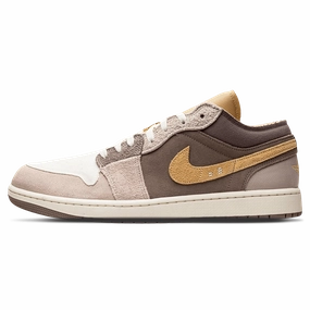 Air Jordan 1 Low SE Craft 'Inside Out - Taupe Haze' Air Jordan 1 sneakers with heritage court style