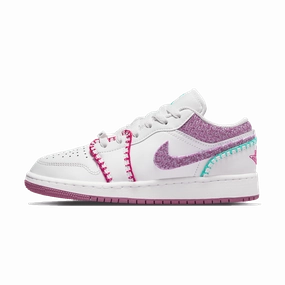Air Jordan 1 Low SE GS 'Knit' Air Jordan 1 Low sneakers perfect for casual outfits