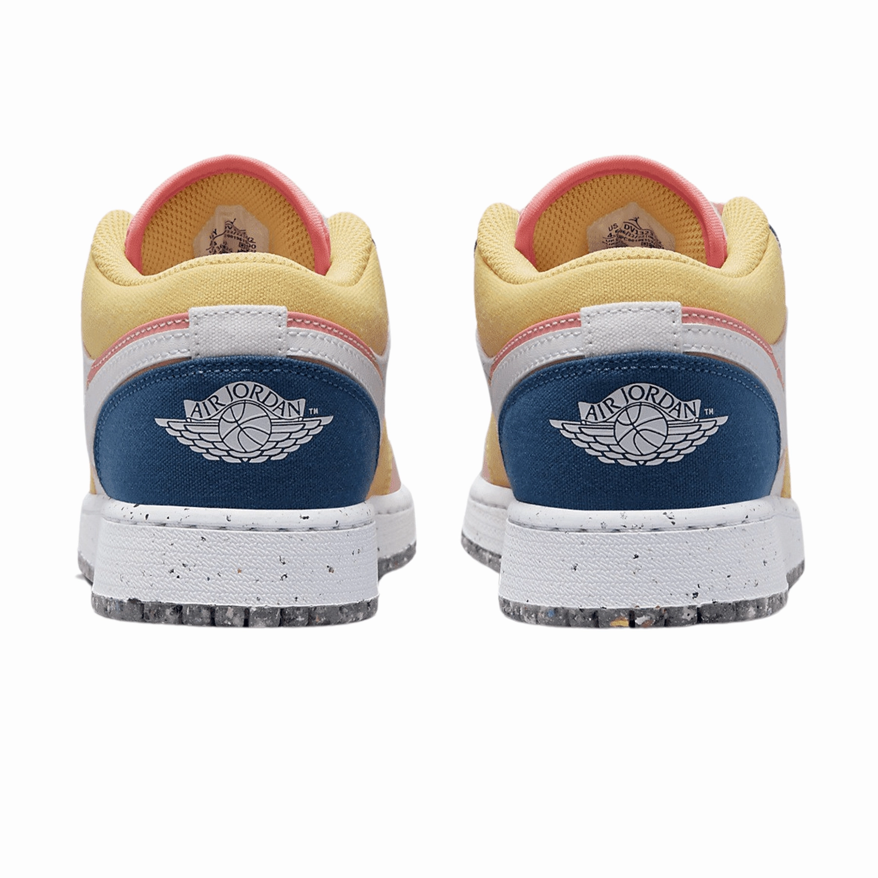 Air Jordan 1 Low SE GS 'Multi-Colour Canvas' Air Jordan 1 Low lifestyle shoes