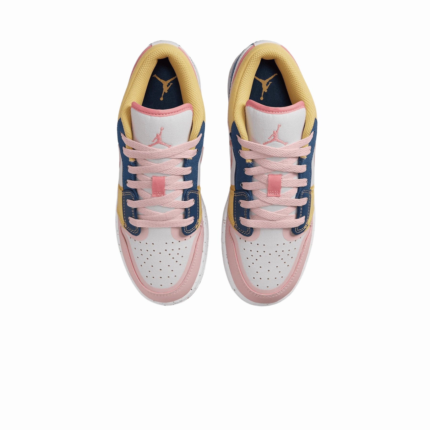 Air Jordan 1 Low SE GS 'Multi-Colour Canvas' Air Jordan 1 vintage style sneakers