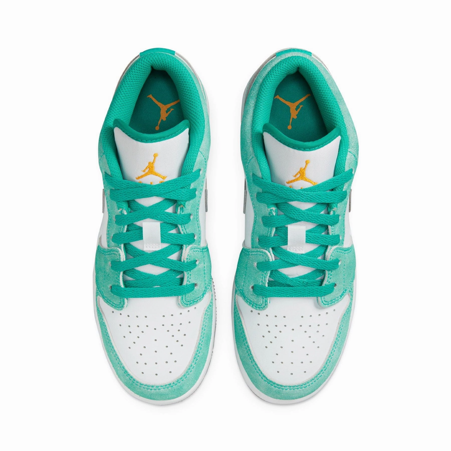 Air Jordan 1 Low SE GS 'New Emerald' Air Jordan 1 vintage style sneakers