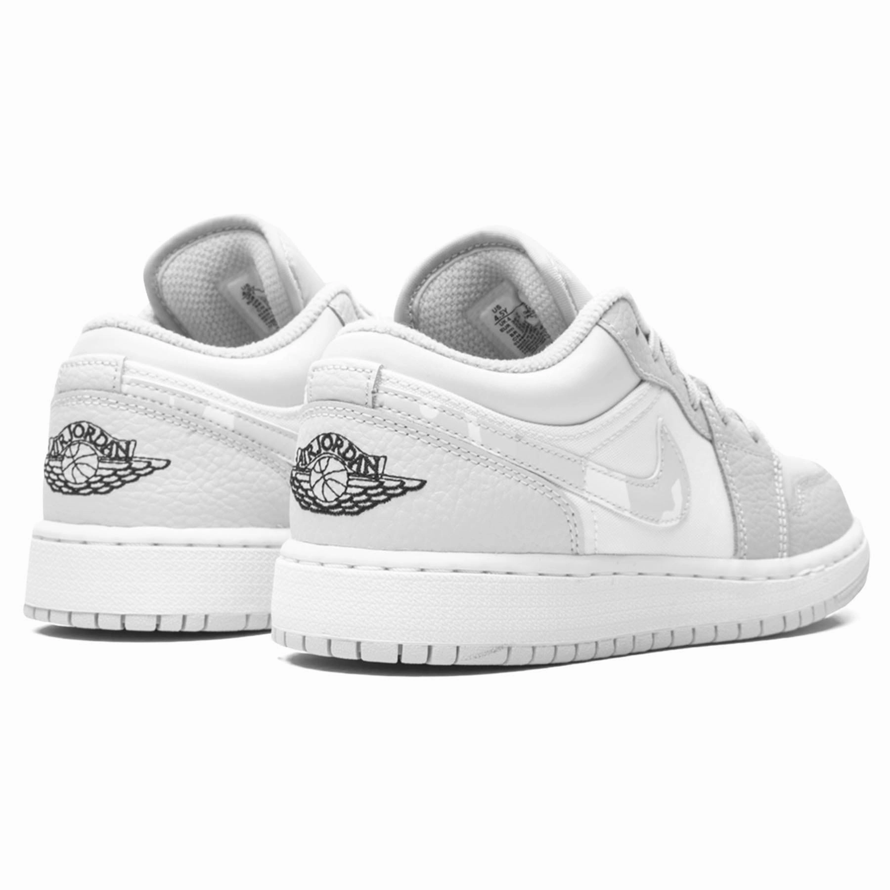 Air Jordan 1 Low SE GS 'White Camo' Air Jordan 1 vintage style sneakers