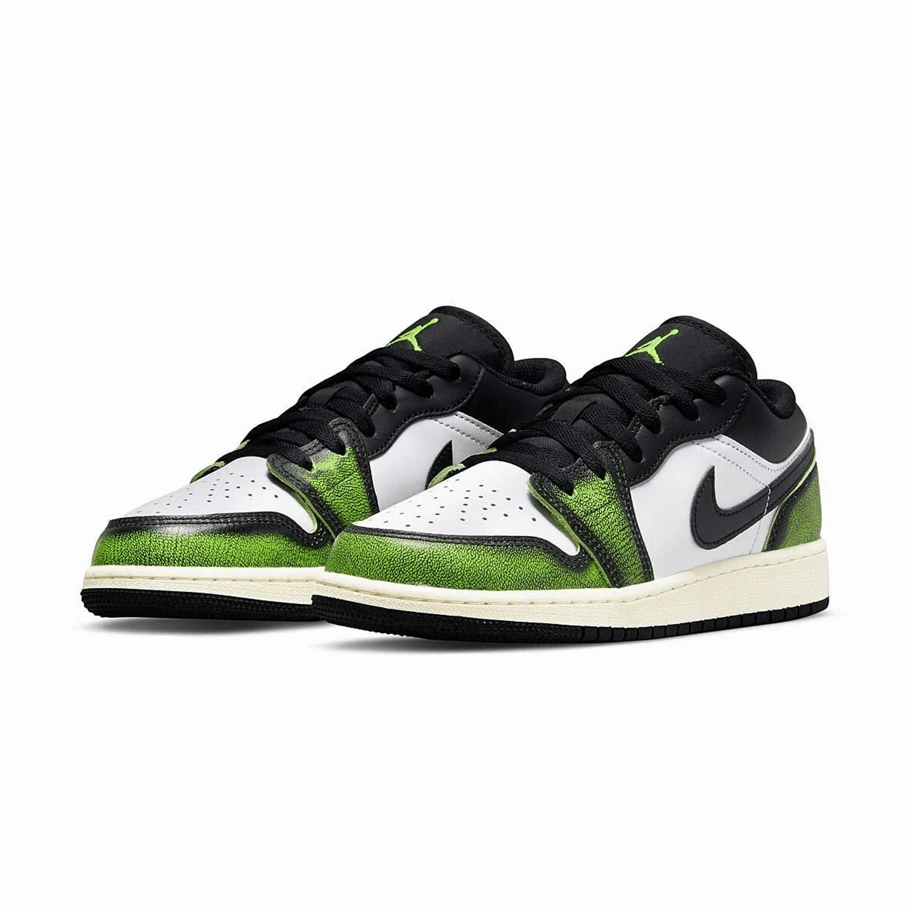 Air Jordan 1 Low SE GS Electric Green Air Jordan 1 vintage style sneakers
