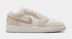 Air Jordan 1 Low SE Legend Light Brown Grade School Lifestyle Shoes (Legend Light Brown/Sail/Neutral Grey/Archaeo Brown) Air Jordan 1 classic shoes for streetwear looks