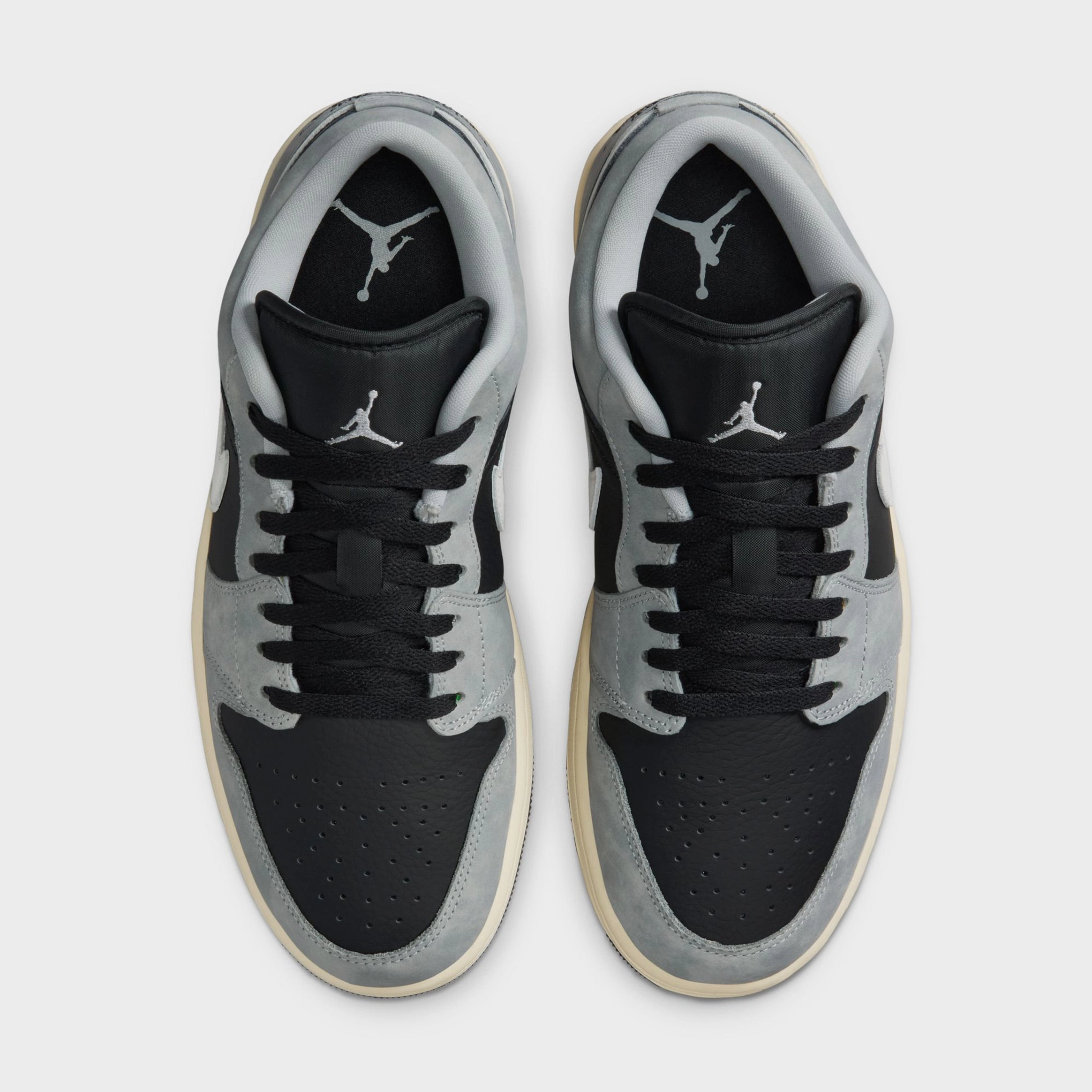 Air Jordan 1 Low SE Mens Lifestyle Shoes (Light Smoke Grey/White/Off Noir) Air Jordan 1 original design shoes