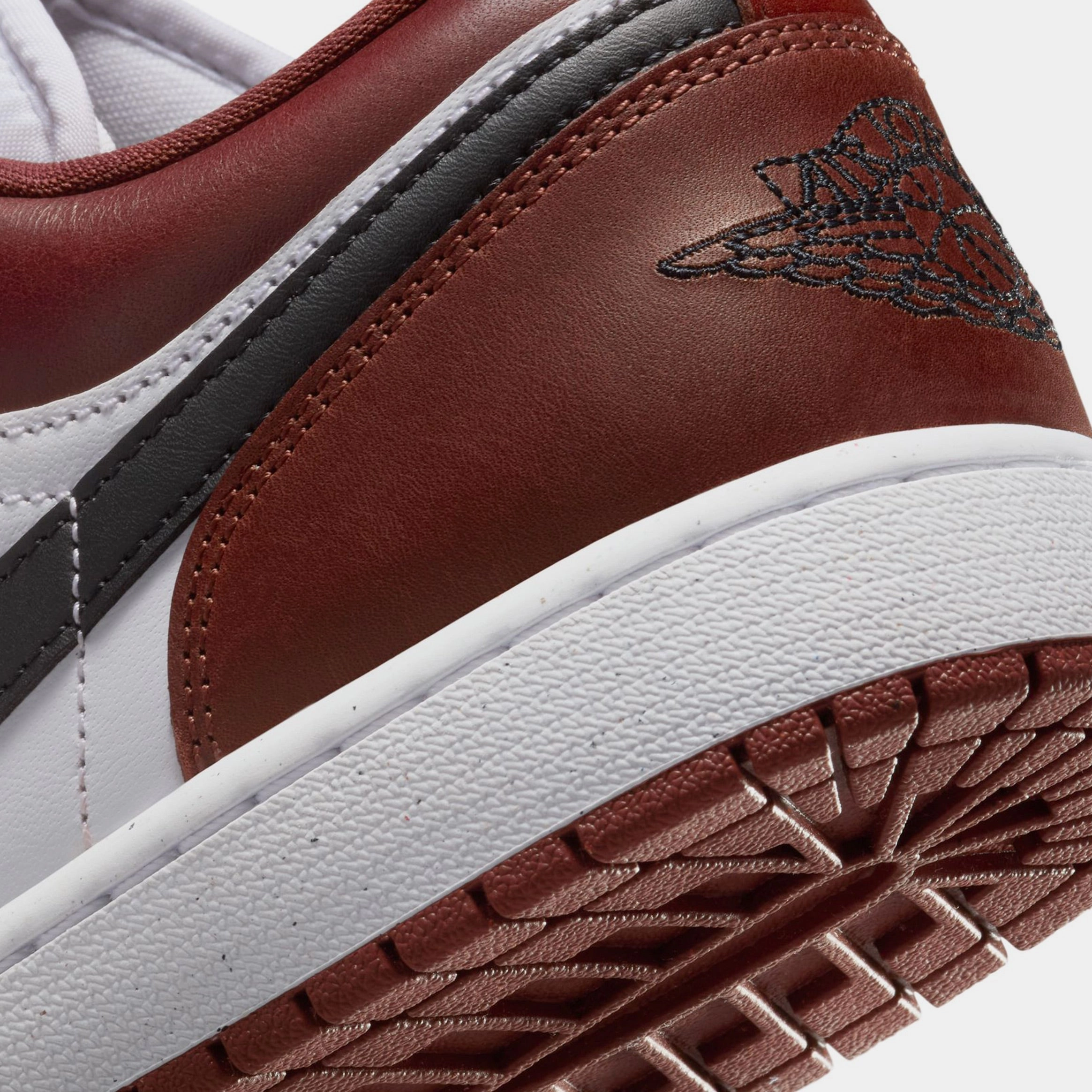Air Jordan 1 Low SE Mens Lifestyle Shoes (White/Dark Pony/Black) Air Jordan 1 original design shoes