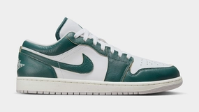 Air Jordan 1 Low SE Oxidized Green Mens Lifestyle Shoes (Oxidized Green/White/Sail/Neutral Grey) Air Jordan 1 classic shoes for streetwear looks