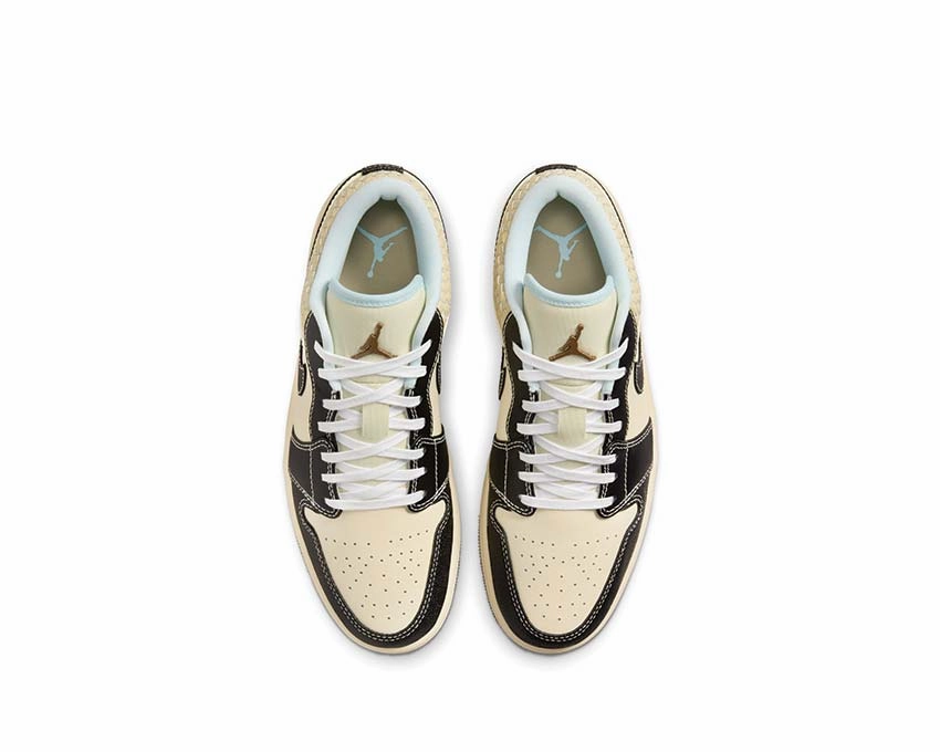 Air Jordan 1 Low SE "Coconut Milk" Vintage leather court sneakers