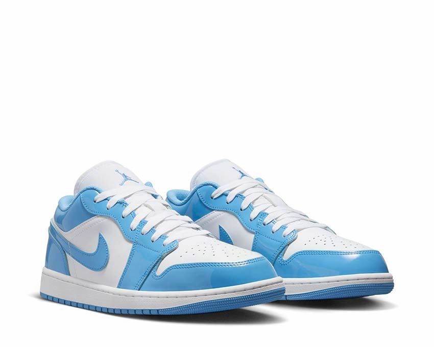 Air Jordan 1 Low SE "Legend Blue" Vintage leather court sneakers
