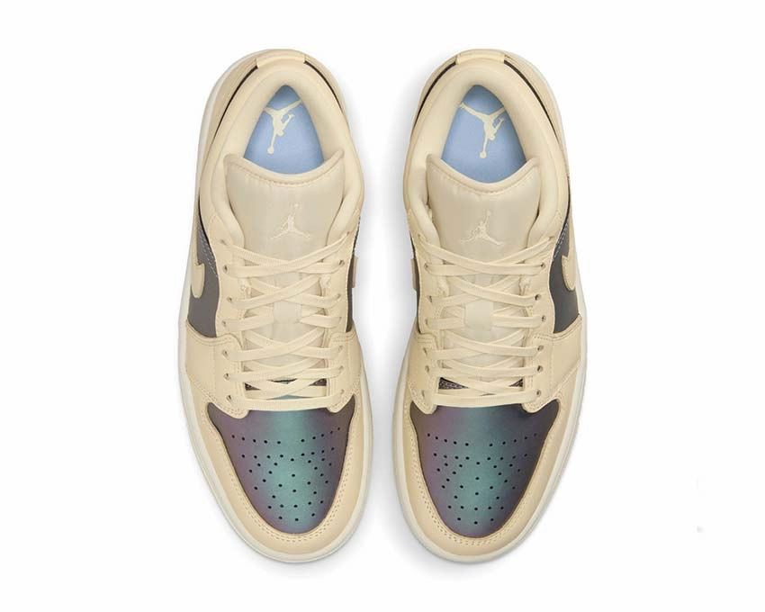 Air Jordan 1 Low SE W "Muslin" Vintage leather court sneakers