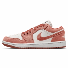 Air Jordan 1 Low SE Wmns 'Canvas Peach' Air Jordan 1 Low sneakers perfect for casual outfits