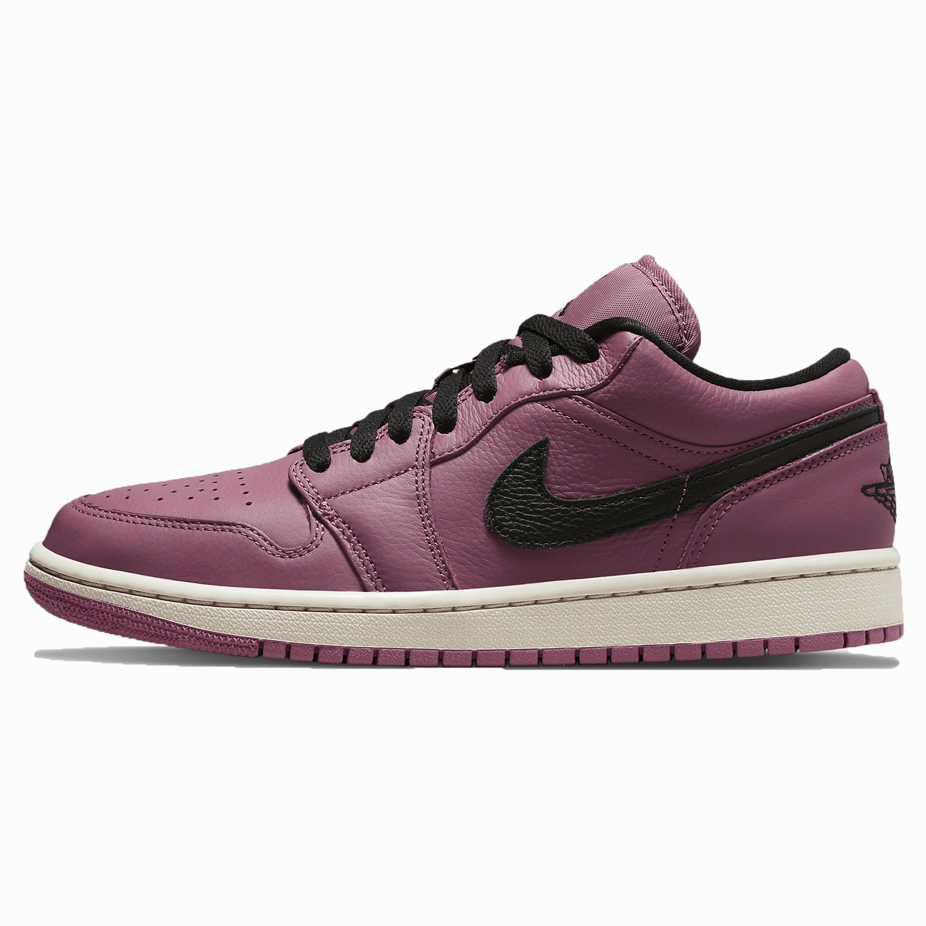 Air Jordan 1 Low SE Wmns 'Light Mulberry' Air Jordan 1 sneakers with heritage court style