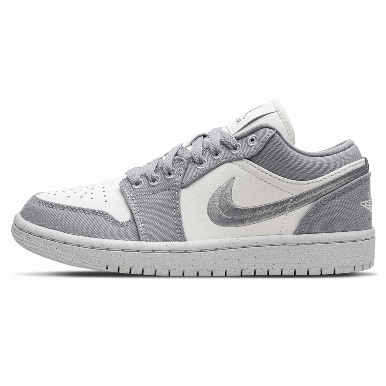 Air Jordan 1 Low SE Wmns 'Light Steel Grey' Air Jordan 1 sneakers with heritage court style
