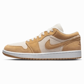 Air Jordan 1 Low SE Wmns 'Twine' Air Jordan 1 sneakers with heritage court style