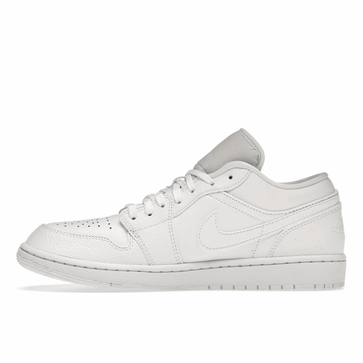 Air Jordan 1 Low Triple White Tumbled Leather Air Jordan 1 Low casual sneakers