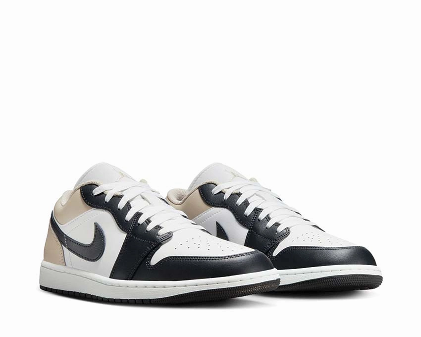 Air Jordan 1 Low Vintage leather court sneakers