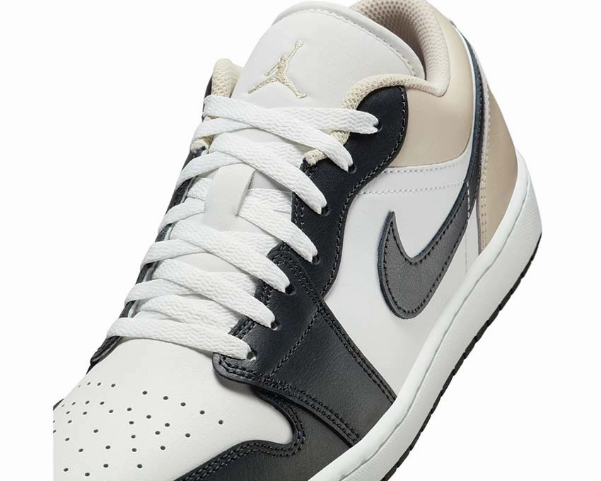 Air Jordan 1 Low Vintage leather court sneakers