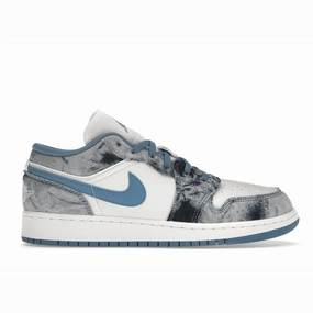 Air Jordan 1 Low Washed Denim Air Jordan 1 Low shoes with sleek lifestyle appeal