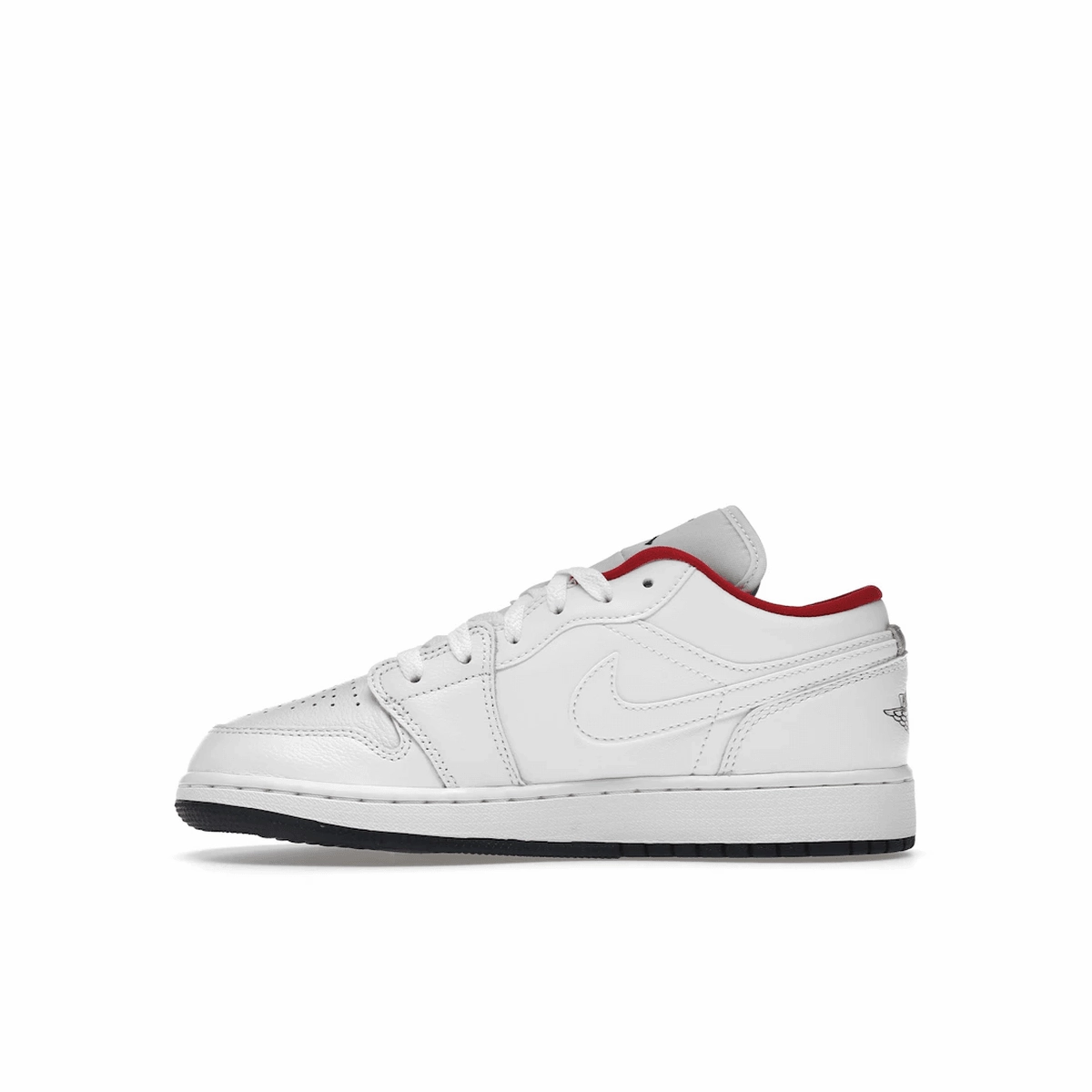 Air Jordan 1 Low White Gym Red Black Air Jordan 1 Low casual sneakers