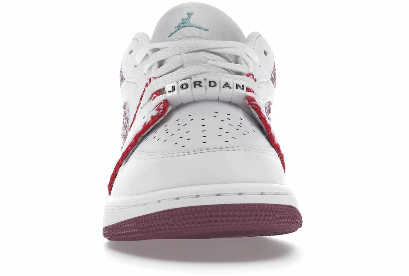 Air Jordan 1 Low White Light Bordeaux Air Jordan 1 Low casual sneakers