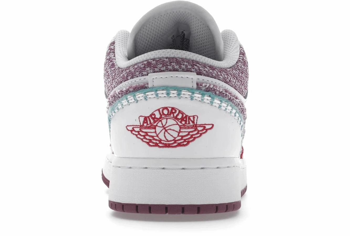 Air Jordan 1 Low White Light Bordeaux Air Jordan 1 Low casual sneakers