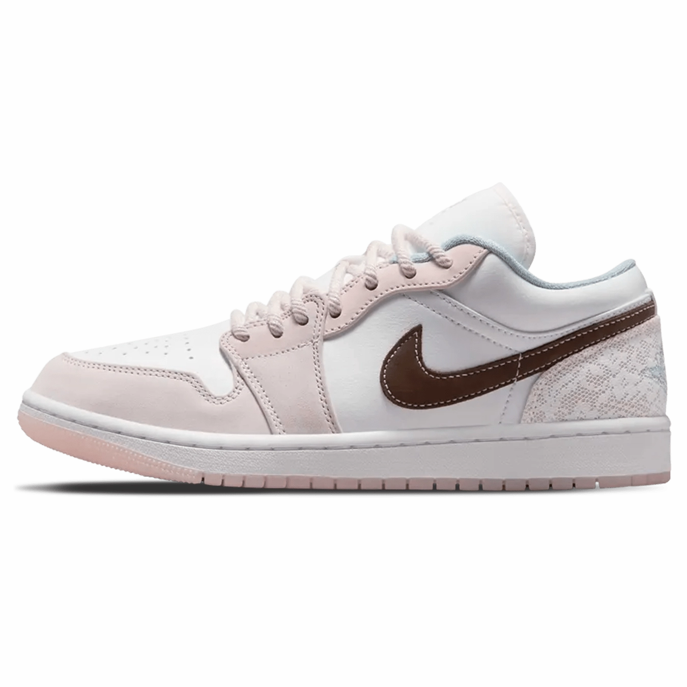 Air Jordan 1 Low Wmns 'Coral Reef' Air Jordan 1 sneakers with heritage court style