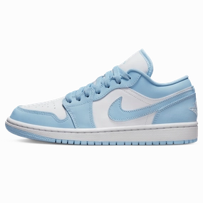 Air Jordan 1 Low Wmns 'Ice Blue' Air Jordan 1 timeless sneakers for Jordan fans