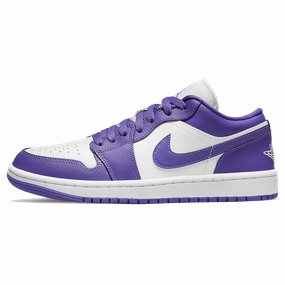 Air Jordan 1 Low Wmns 'Psychic Purple' Air Jordan 1 sneakers with heritage court style