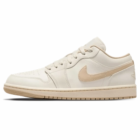 Air Jordan 1 Low Wmns 'Sail Rattan' Air Jordan 1 sneakers with heritage court style