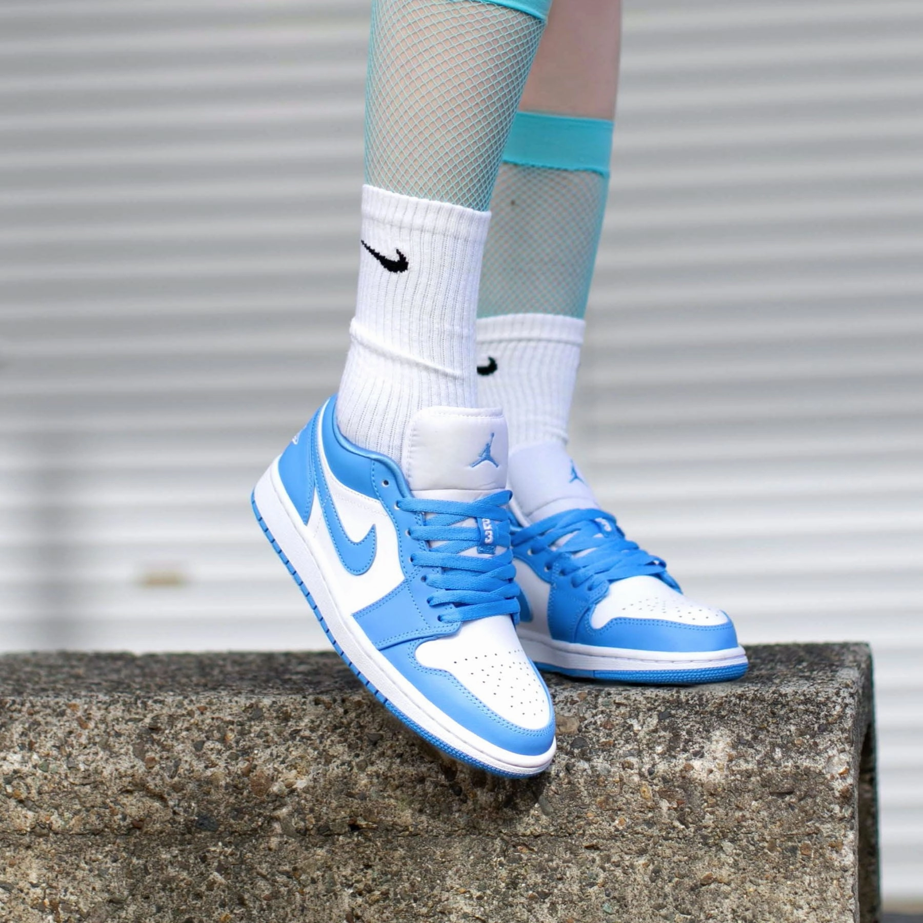 Air Jordan 1 Low Wmns 'UNC' Air Jordan 1 Low lifestyle shoes